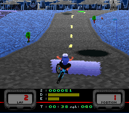 Cannondale Cup screenshot 3 for Super Nintendo